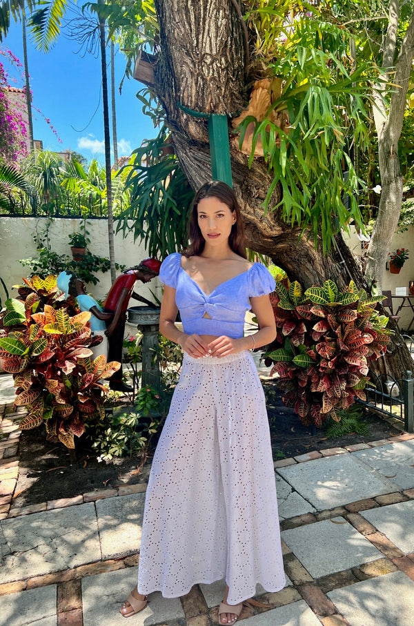 Bolero Susy Palloncino Linen Top by Marina St Barth from Marina St Barth