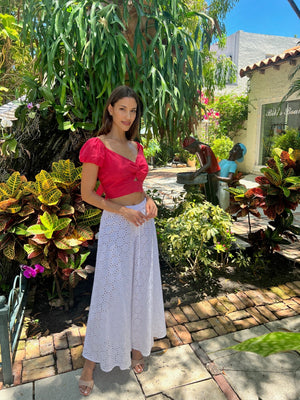 Bolero Susy Palloncino Linen Top by Marina St Barth from Marina St Barth