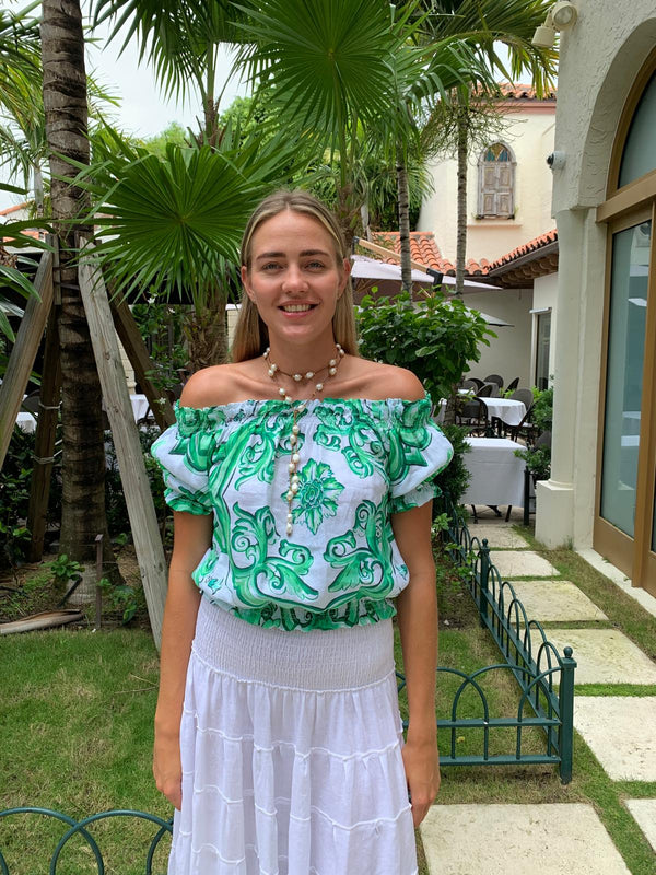 Top Anna Fili Linen by Marina St Barth from Marina St Barth