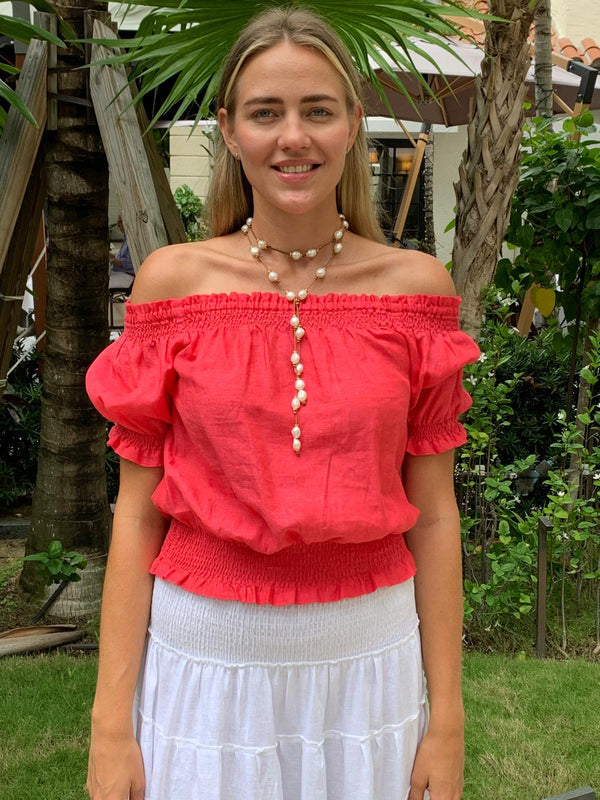 Top Anna Fili Linen by Marina St Barth from Marina St Barth