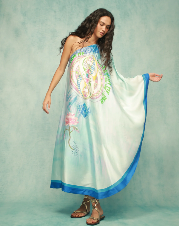 Sol Runic Whisper Dress by Me 369 from Marina St Barth