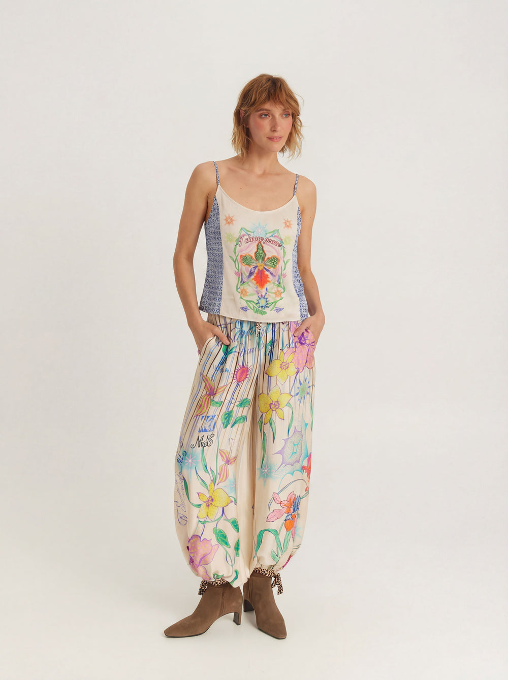 Adline Corset Tank Top Paradiso by Me 369 from Marina St Barth
