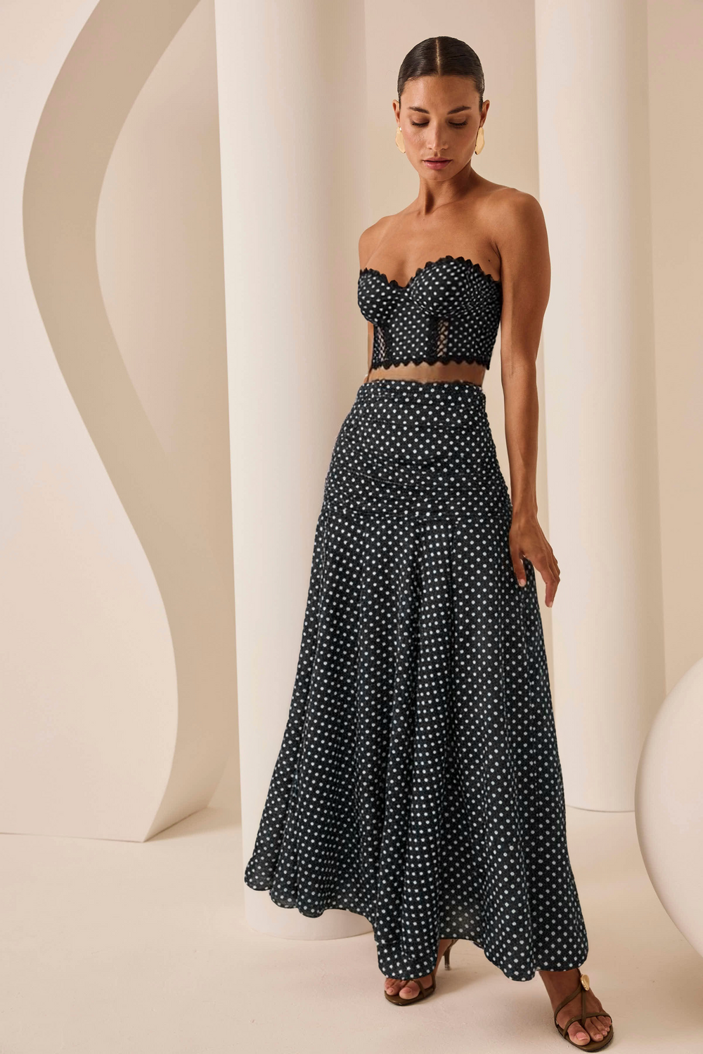 Long Skirt Senda by Charo Ruiz from Marina St Barth
