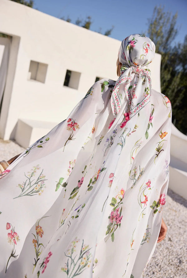 Anya Cape Maxi Dress by Hemant & Nandita from Marina St Barth
