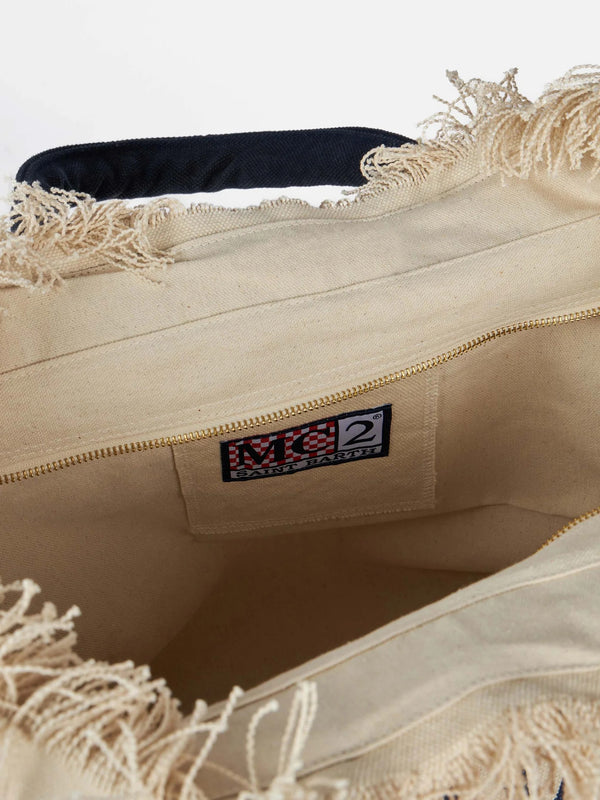 Vanity Canvas Large Tote by MC2 ST BARTH from Marina St Barth