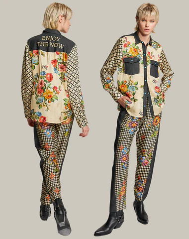 ME369 Kai Black Denim Shirt