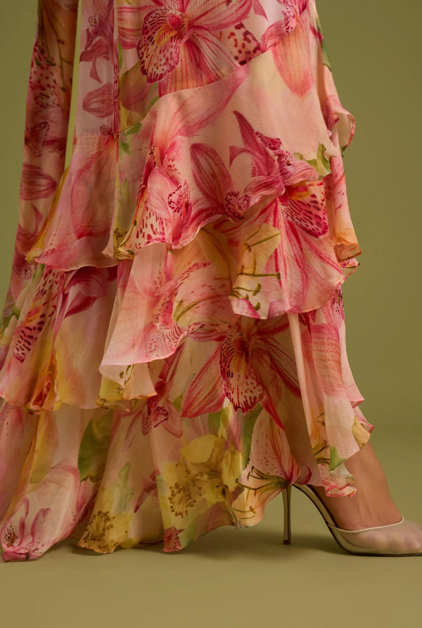 Nola Sash Maxi Dress by Rococo & Sand from Marina St Barth