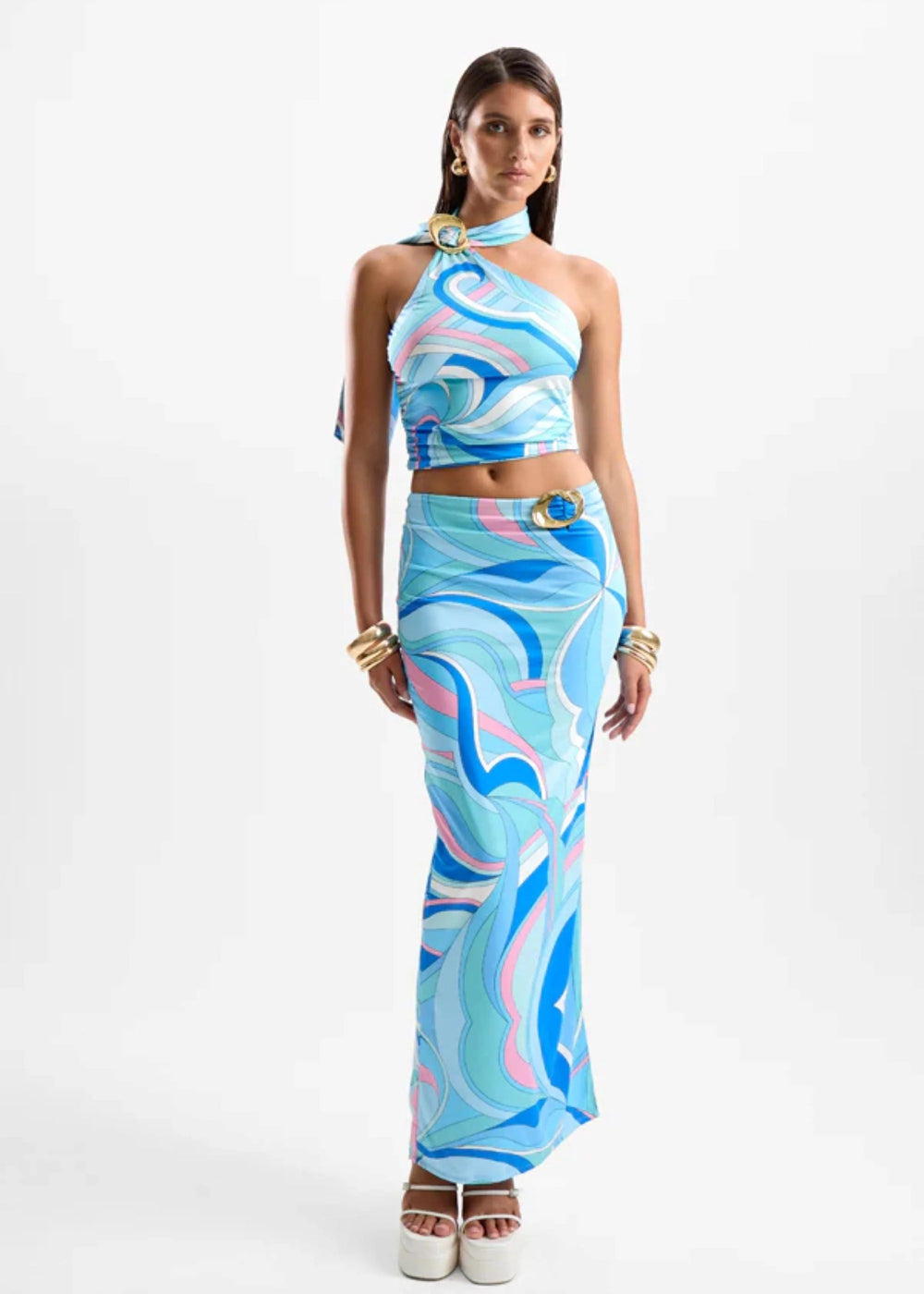 Cin Cin Reverie Halo Maxi Skirt