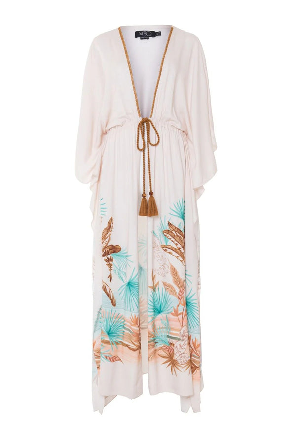 Bananeira Tropical Long Cover Up by PatBo from Marina St Barth