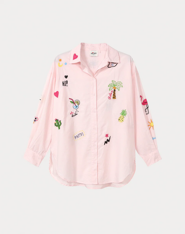 Me369 Madison Oversized Shirt by Me 369 from Marina St Barth