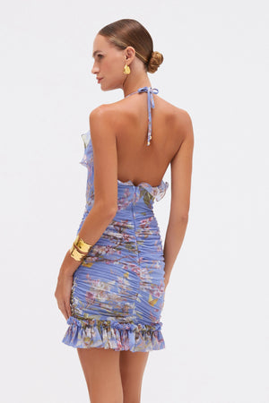 PatBo Delicata Halterneck Mini Dress