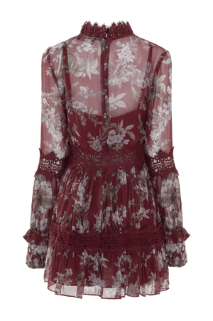 PatBo Delicata Flutter Mini Dress