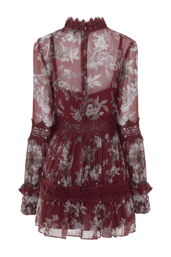 PatBo Delicata Flutter Mini Dress