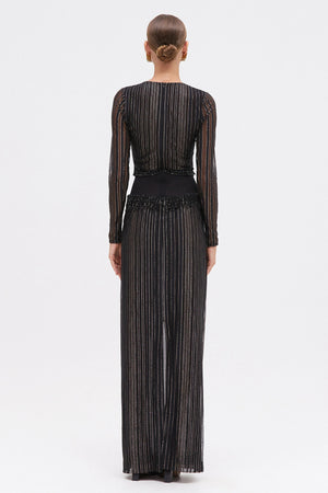 PatBo Prism Lurex Gown