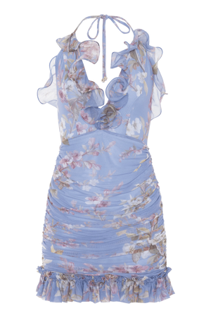 PatBo Delicata Halterneck Mini Dress