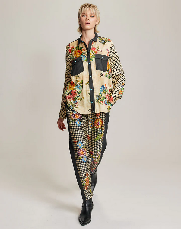 ME369 Kai Black Denim Shirt