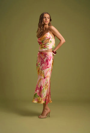 Nola Cowl Top