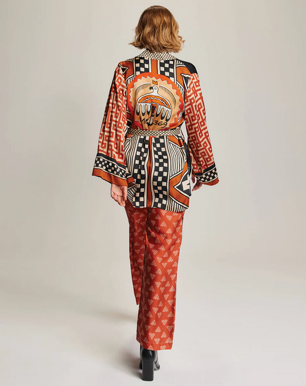 ME369 Lucia Rodeo Belted Kimono by Me 369 from Marina St Barth