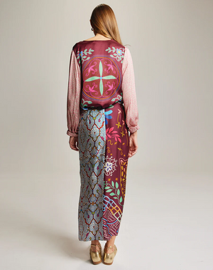 ME369 Luna Shipibo Tie Skirt by Me 369 from Marina St Barth