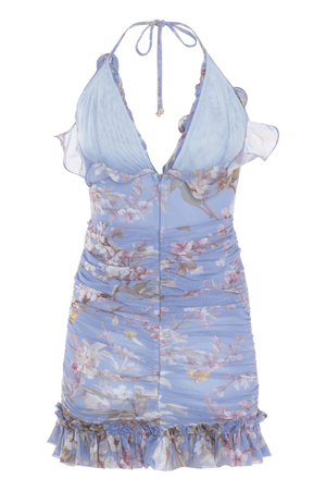 PatBo Delicata Halterneck Mini Dress