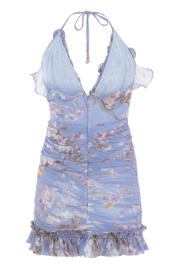 PatBo Delicata Halterneck Mini Dress