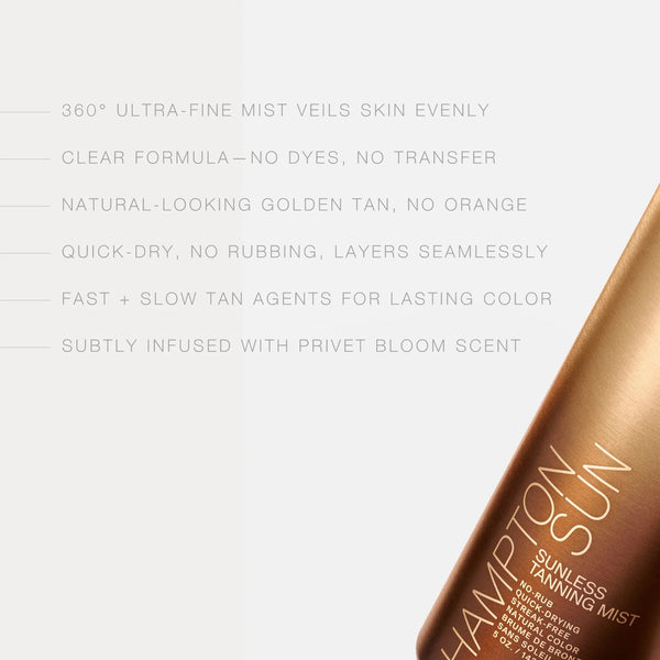 Hampton Sun Sunless Tanning Mist
