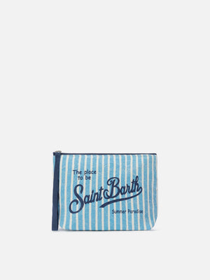 Aline Linen Pouch by MC2 ST BARTH from Marina St Barth