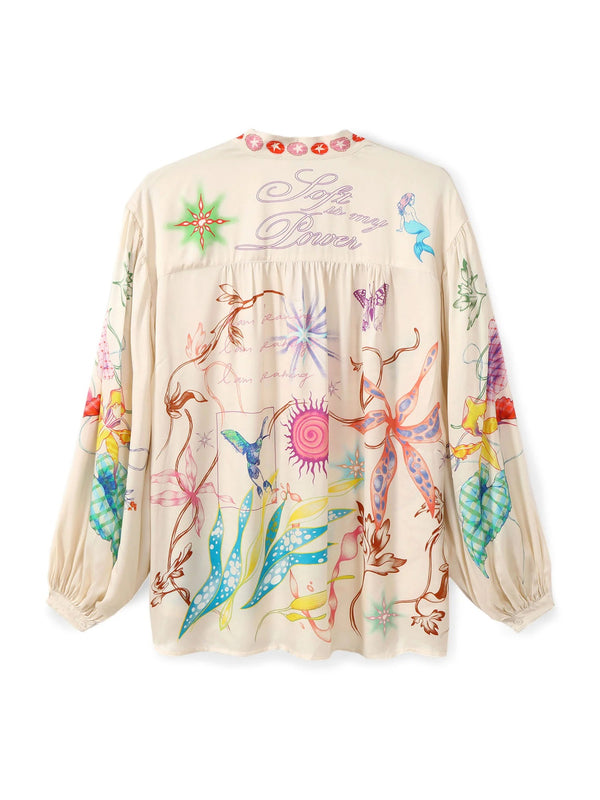 Rona Paradiso Printed Shirt