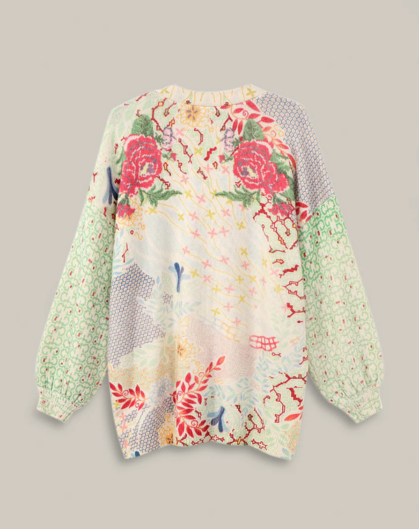 ME369 Liv Shipibo Printed Cardigan by Me 369 from Marina St Barth