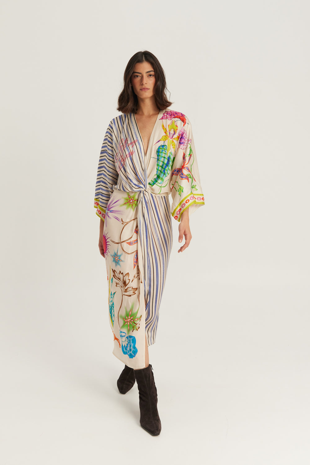 Camila Twisted Dress Paradiso by Me 369 from Marina St Barth