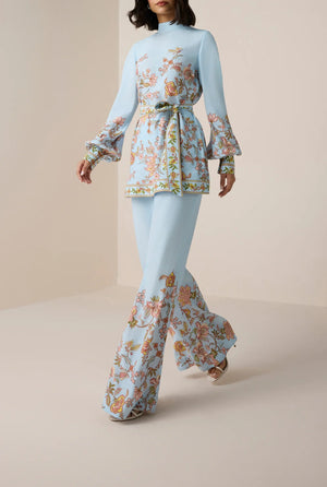 Hemant & Nandita Riah Scarf Neck Top