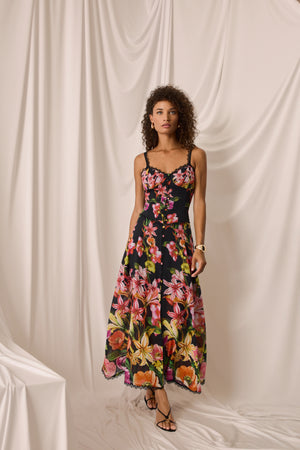 Charo Long Dress Solara by Charo Ruiz from Marina St Barth