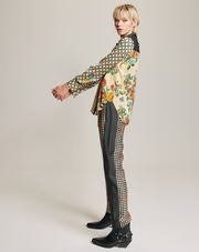 ME369 Ember Black Denim Track Pants