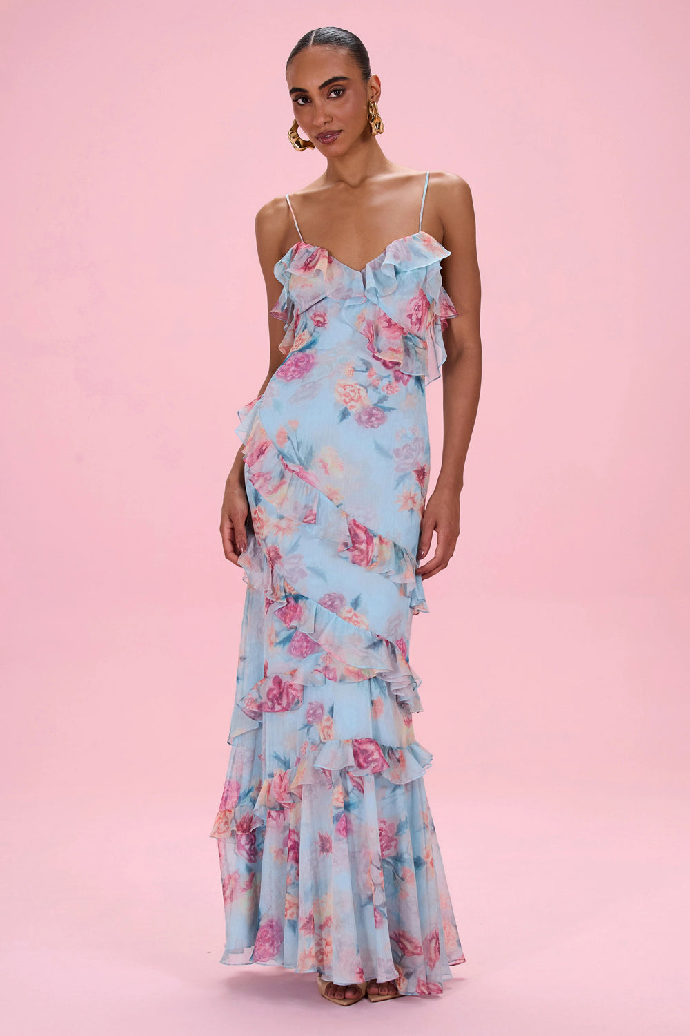 Flora Mist Maxi Dress by PatBo from Marina St Barth