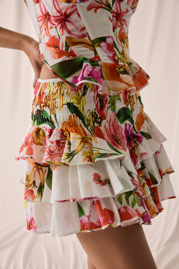 Charo Short Skirt Nectar by Charo Ruiz from Marina St Barth