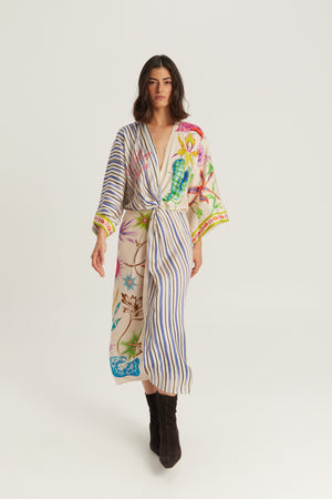Camila Twisted Dress Paradiso by Me 369 from Marina St Barth