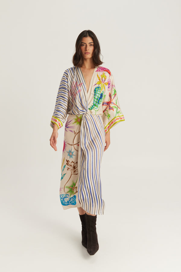 Camila Twisted Dress Paradiso by Me 369 from Marina St Barth