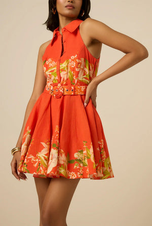 Hibi Short Dress Buckle Belt