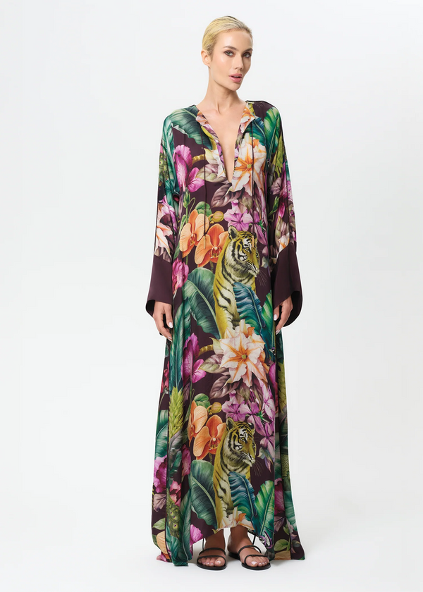 Niluu Farrah Calypso Noor Kaftan Dress