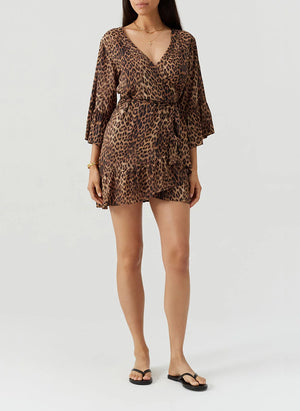 Tegan Chetah Dress by Melissa Odabash from Marina St Barth