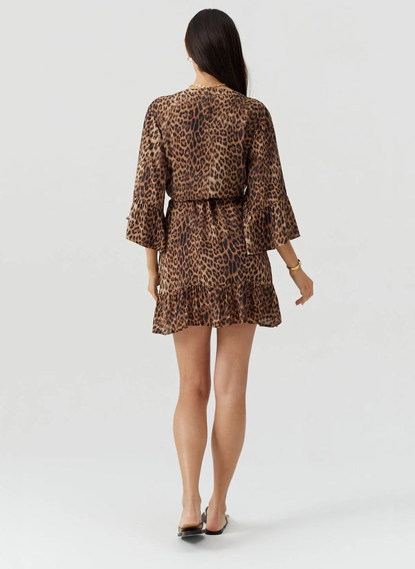 Tegan Chetah Dress by Melissa Odabash from Marina St Barth