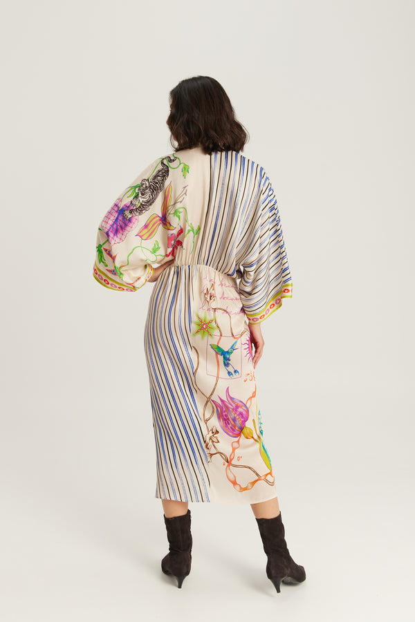 Camila Twisted Dress Paradiso by Me 369 from Marina St Barth
