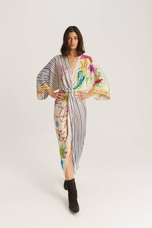 Camila Twisted Dress Paradiso by Me 369 from Marina St Barth