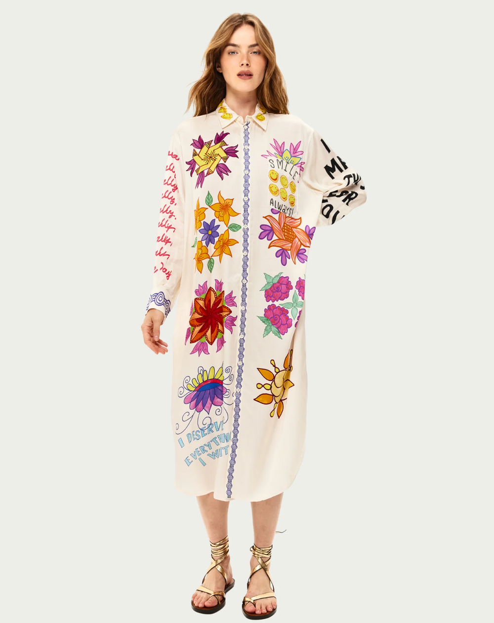 Vivi Markers Shirt Dress