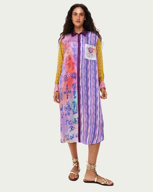 Vivi Runic Whisper Dress by Me 369 from Marina St Barth