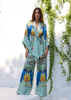 Carmen Amara Mini Kimono Dress