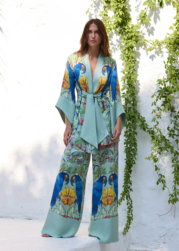 Carmen Amara Mini Kimono Dress