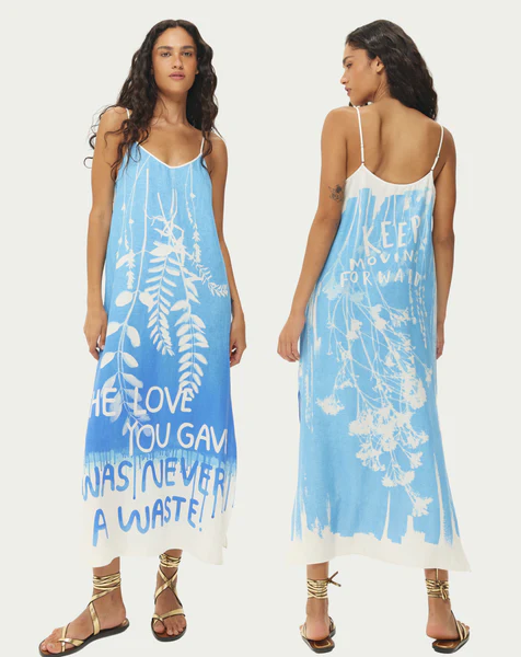 Olivia Indigo Camisole Dress