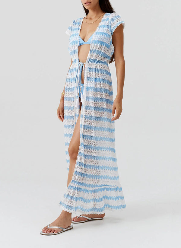 Stevie White Oasis Kaftan by Melissa Odabash from Marina St Barth
