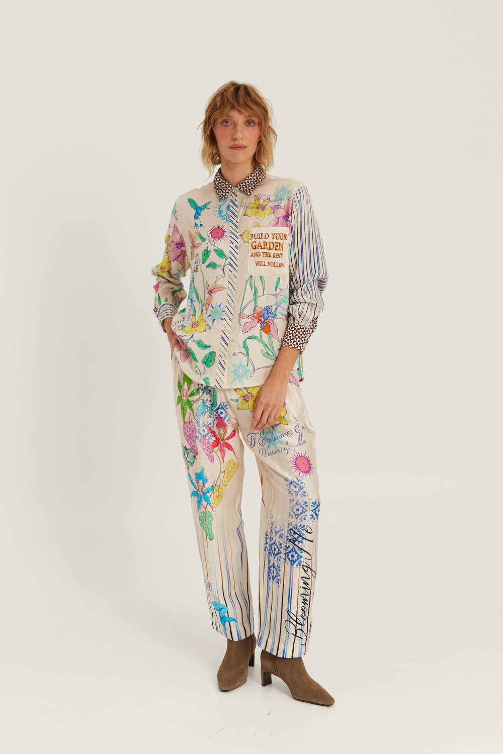 Lydia Tailored Pants Paradiso by Me 369 from Marina St Barth